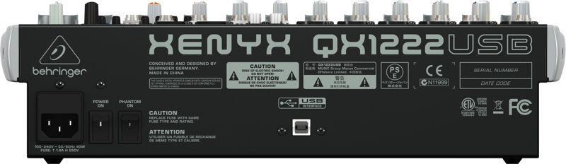 EAN 4033653013123 - Behringer QX1222USB mezclador DJ 16 canales imagen 2