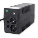 Sai Qoltec 53978 Ups Monolith 650va 360w Lcd Usb Rj45