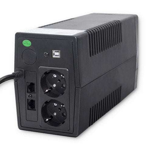 EAN 5901878539805 - Qoltec Monolith sistema de alimentación ininterrumpida (UPS) Doble conversión (en línea) 1 kVA 600 W 2 sa imagen 2