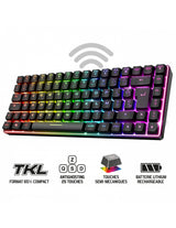 Teclado Español Semi-Mecanico Spirit Of Gamer Elite K70 Rgb Inalambrico