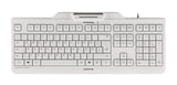 Cherry Tas Kc 1000 Sc Corded Ch-Layout Blanco Gris Smartcard