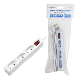 EAN 4052792049541 - LogiLink LPS230 base múltiple 1,5 m 3 salidas AC Interior Blanco imagen 4