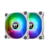 EAN 4713227524162 - Thermaltake Pure Duo 12 Universal Ventilador 12 cm Blanco 2 pieza(s) imagen 1