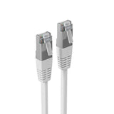 Cable De Conexión De Red Shiverpeaks Cat6, S Ftp, Lzsh, Blanco 5m