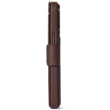 Decoded Leather Modu Wallet Funda Iphone 12 Pro Max / Iphone 13 Pro Max / Iphone 14 Pro Max (6.68") Funda Cartera Marrón