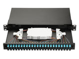Equip Lwl-Spleisskamen 24-Port Lc-Duplex Om3 1u Komplett Sw
