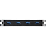 EAN 0065030883443 - StarTech.com HB30AM4AB hub de interfaz USB 3.2 Gen 1 (3.1 Gen 1) Type-A 5000 Mbit/s Negro, Gris imagen 6