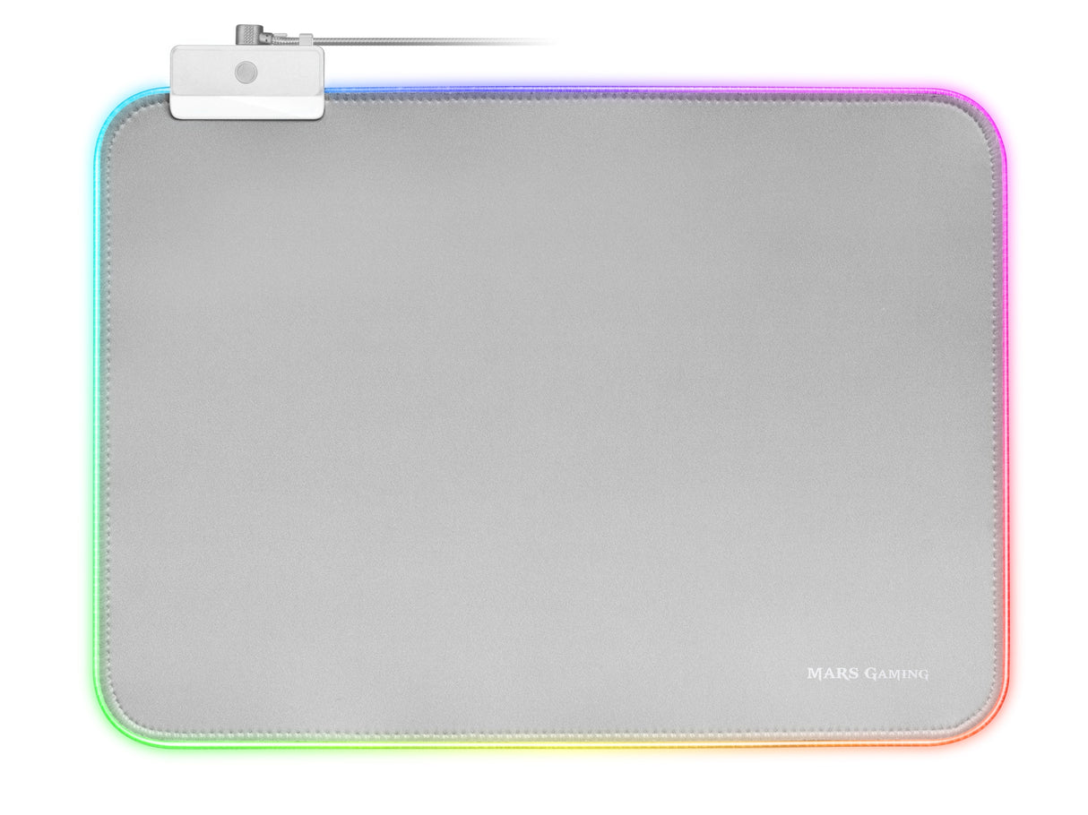 Mars Gaming Mmprgbl Alfombrilla Rgb Chroma Silver