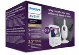 EAN 8720689016728 - Philips AVENT SCD892/26 video-monitor para bebés 300 m FHSS Blanco imagen 3
