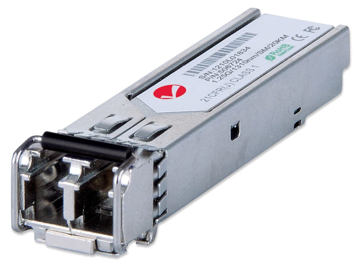 EAN 0766623506724 - Intellinet 506724 red modulo transceptor Fibra óptica 1000 Mbit/s mini-GBIC 1310 nm imagen 1