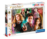 Clementoni Supercolor - Mundo Mágico Harry Potter, Rompecabezas (104 Partes)