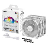 Asus Ventilador Tuf Gaming Tr120 Fan Argb Rev Wht 3in1