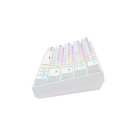 EAN 5901986049357 - Savio WHITEOUT X2 PEACH teclado Juego USB QWERTY Inglés internacional Blanco imagen 6