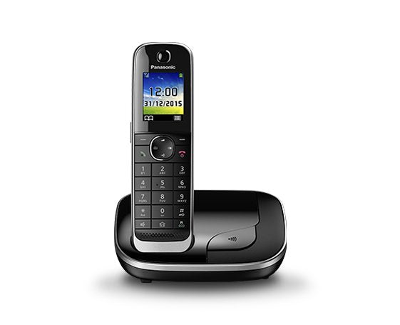 Panasonic Kx-Tgj310 Teléfono Dect Negro Identificador De Llamadas