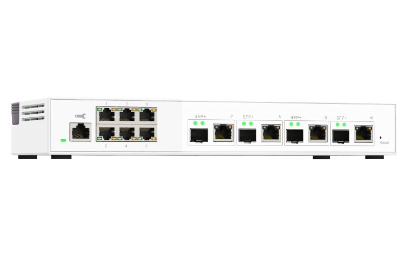 Qnap Qsw-M2106-4c Switch Gestionado L2 2.5g Ethernet (100/1000/2500) Blanco