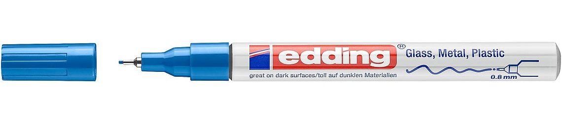 Edding 780 Paint - Marker - Permanent - Azul