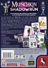 Pegasus Munchkin Shadowrun, Juego De Cartas 17037g