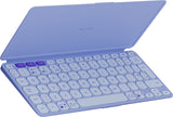 Teclado Ingles Logitech Keys-To-Go 2 Universal Bluetooth Qwerty Internacional De Ee.Uu. Lila