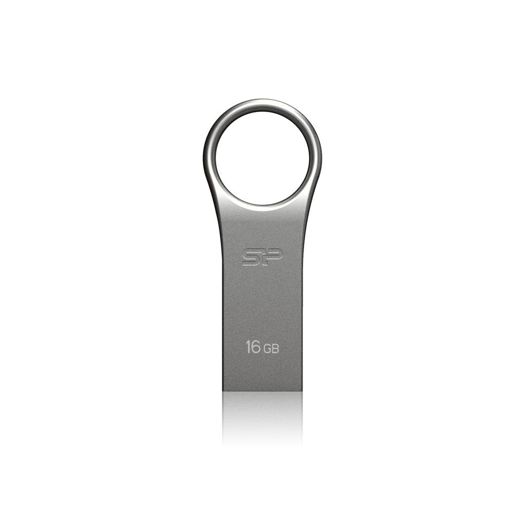 Pendrive 16gb Silicon Power Usb2.0  F80 Silver/Zinc Case