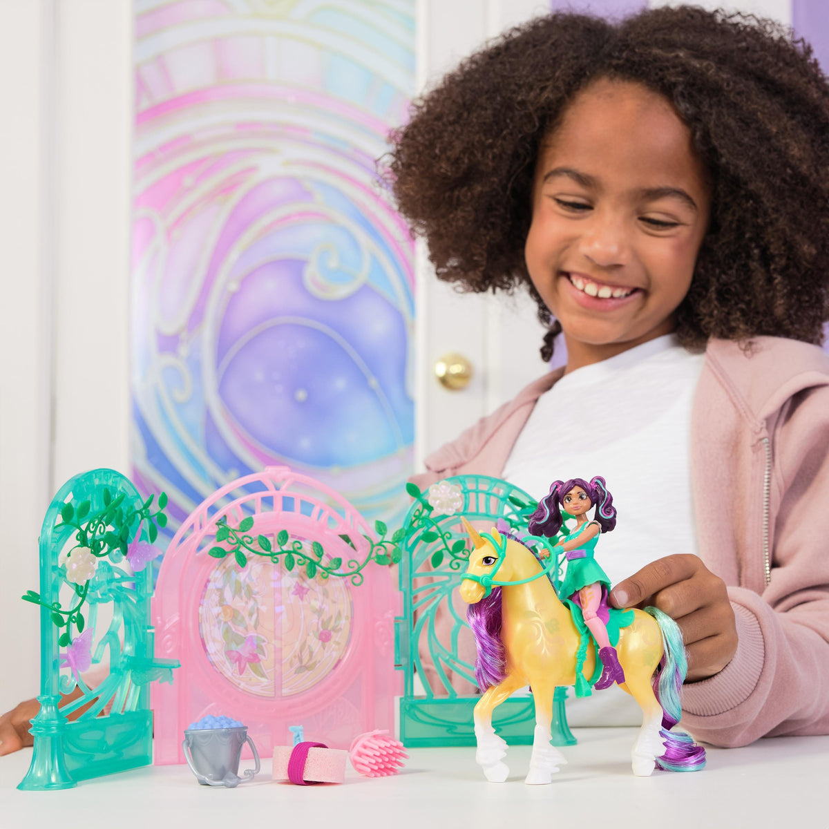 EAN 681147051348 - Unicorn Academy Ava & Leaf Stall imagen 5