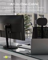 Goobay Displayport Cable 2.0 2.1, 80 Gbit S