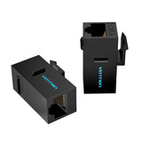 Adaptador Conector Rj45 Ipgb0-5 Cat6 Utp Rj45 Hembra Rj45 Hembra 5 Uds Negro