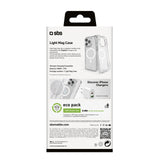 Sbs Light Mag Funda Compatible Para Iphone 16 Pro Transparentee