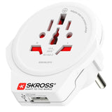 Adaptador De Enchufe A Europeo Skross Usb