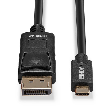 EAN 4002888433075 - Lindy 43307 adaptador de cable de vídeo 10 m USB Tipo C DisplayPort Negro imagen 4