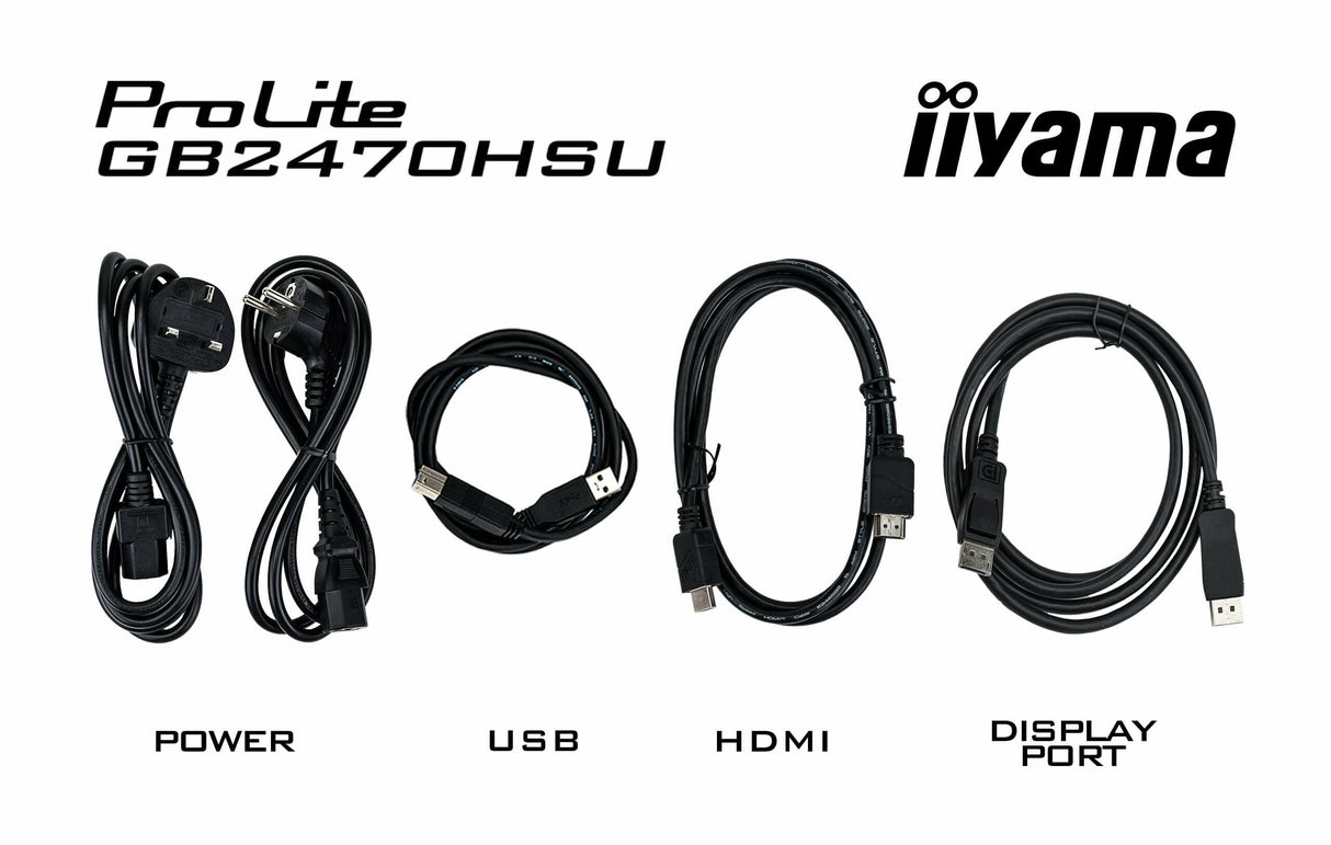 Iiyama Gb2470hsu-B6 G-Master Red Eagle 24" Fast Ips Fhd Freesync Premium 180hz 1100:1 300cd M2 0.2ms Hdmi Dp 4xusb Negro Speakers