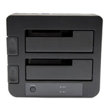 Startech.Com Dual-Bay Usb 3.0 Esata To Sata Hard Drive Docking Station Usb Hard Drive Dock External 2.53.5 Sata Iiiiii Ssdhdd Docking Station Hot-Swap Hard Drive Bays Top-Loading Controlador De Almacenamiento 2.5" 3.5" Sata 6gb/S Esata 6gb/