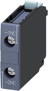 Siemens 3rh19211ca01 Hilfsschalterblock 1 Din En50005 Conexión Atornillada 1p