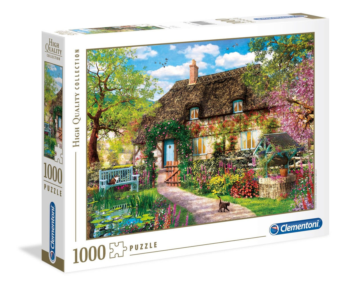 Puzzle High Quality The Old Cottage 500pzs