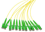 Efb R&M Faserpigtail E2000 Os2 G652d Gelb 2m - 1 Stck