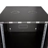 19" Wallmount Soho Box 9u 540*550, Flatpack, Negro