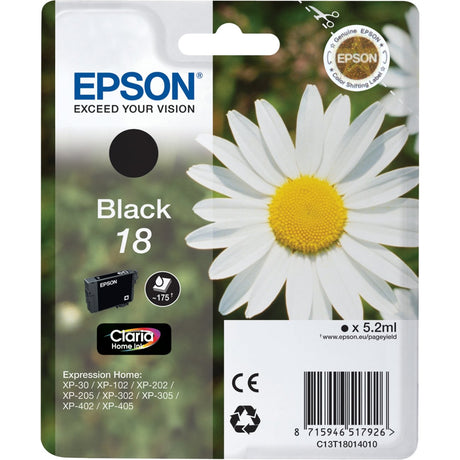 EAN 8715946517926 - Epson Daisy C13T18014010 cartucho de tinta 1 pieza(s) Original Rendimiento estándar Foto negro imagen 1