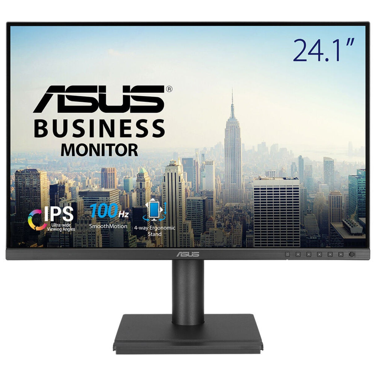 EAN 4711387649244 - ASUS BE248QF pantalla para PC 61,2 cm (24.1") 1920 x 1200 Pixeles WUXGA LED Negro imagen 1