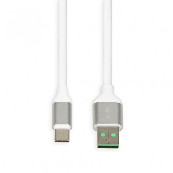 I-Box Cable Usb Type-C 3a , 1,5m Blanco
