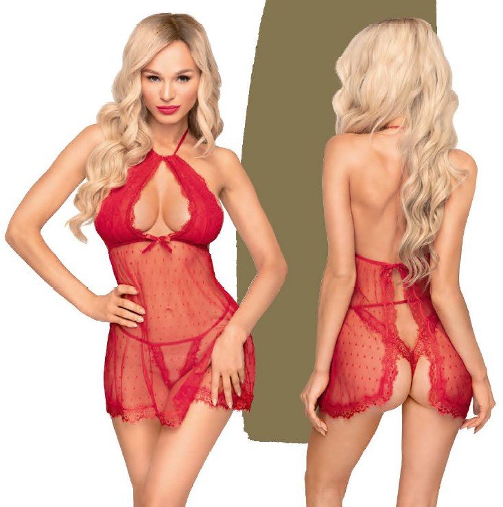 Chemise Libido Boost Rojo Talla (Interno):M/L