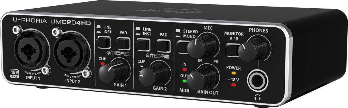 Behringer Umc204hd Equipo De Música Adicional