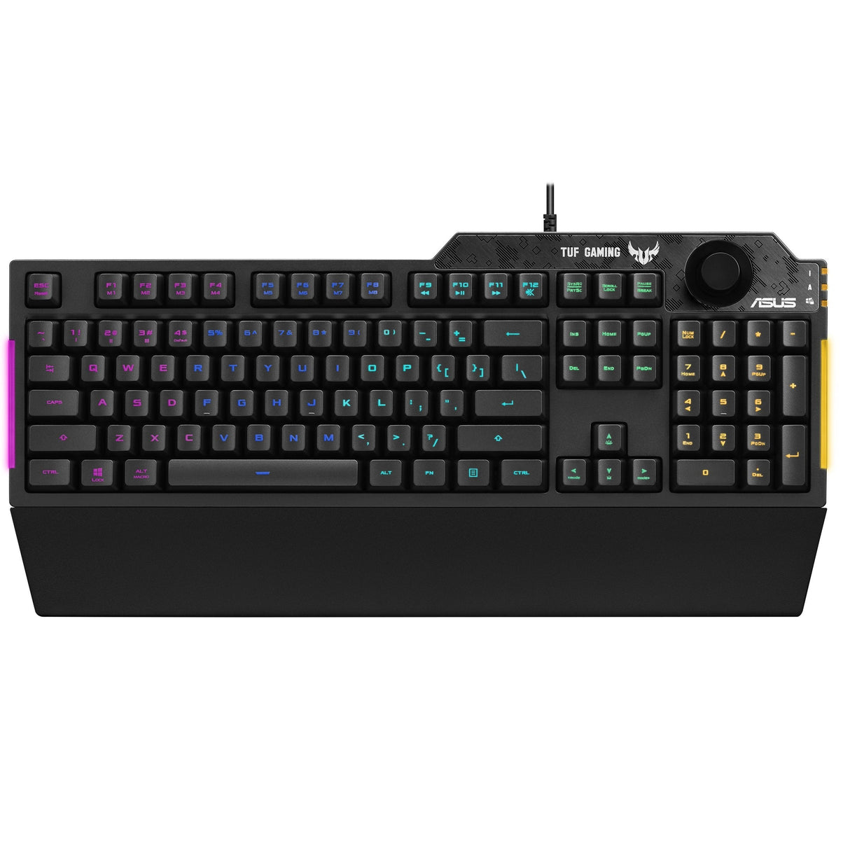 EAN 4718017625500 - ASUS TUF Gaming K1 teclado Juego USB Inglés, Español Negro imagen 4