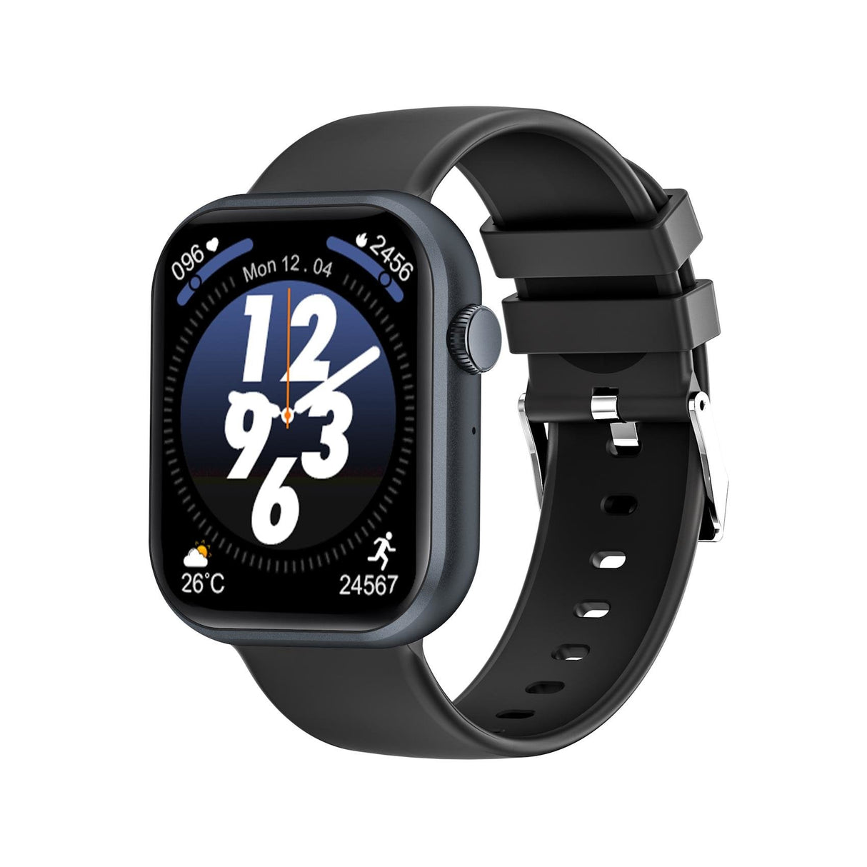 Smartwatch Celly Trainermatebk Relojes Inteligentes Y Deportivos 4,6 Cm (1.81") Digital 240 X 240 Pixeles Pantalla Táctil Negro
