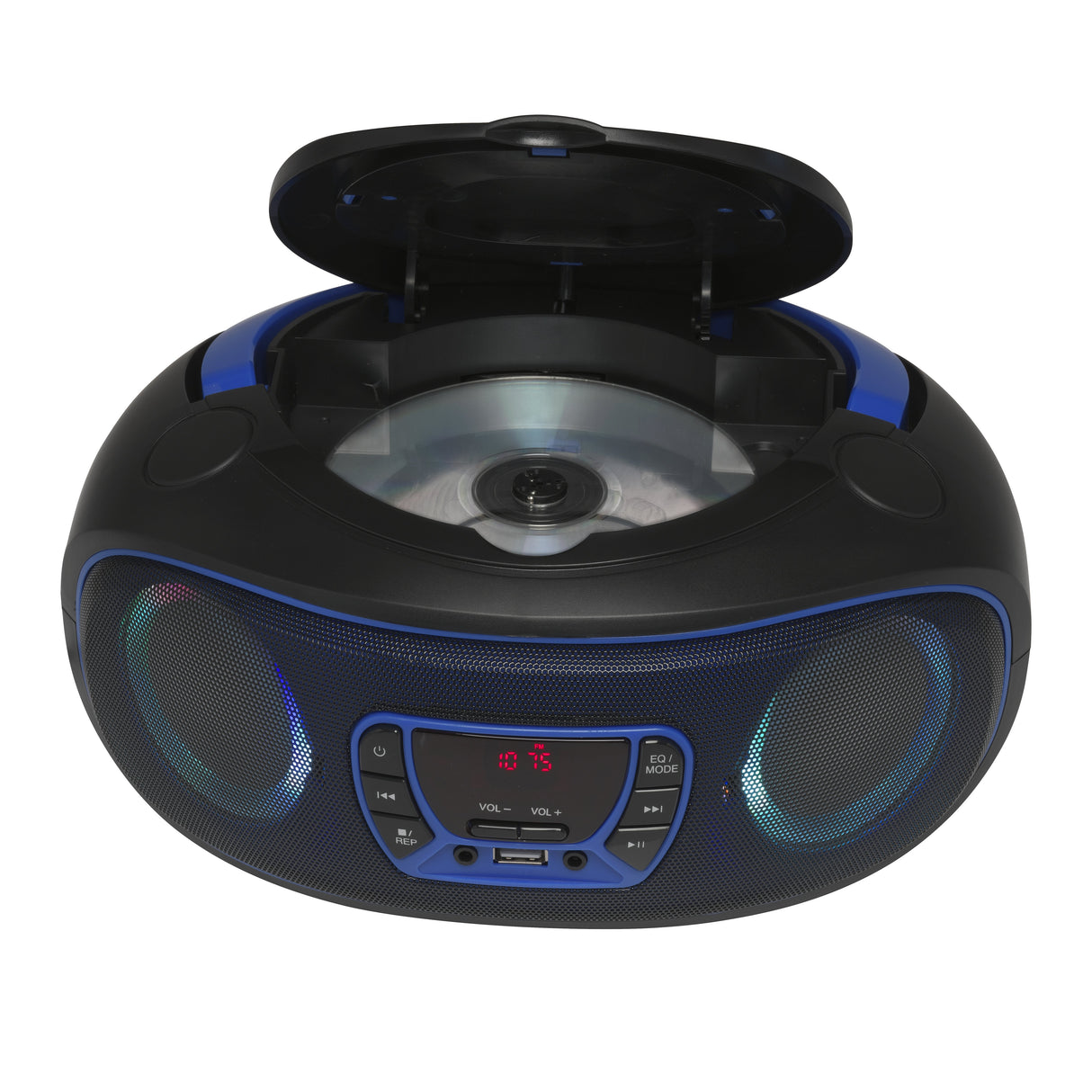 EAN 5706751040702 - Denver TCL-212BT BLUE Reproductor de CD portátil Negro, Azul imagen 3