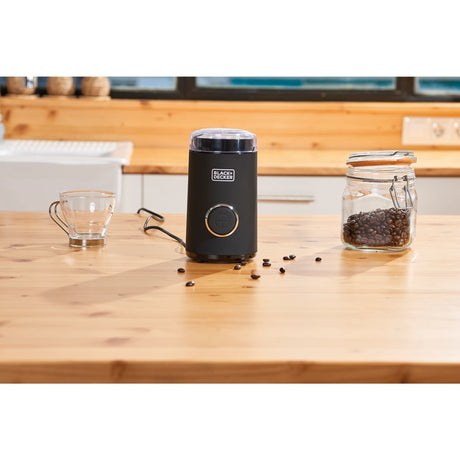 EAN 8432406080010 - Black & Decker BXCG150E molinillo de café 150 W Negro imagen 3