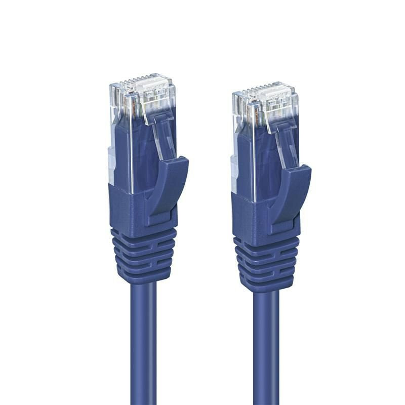 Cat6a Utp 0.3m Blue Lszh