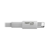 Tripp Lite M100-006-Wh Cable De Sincronización Y Carga Usb A A Lightning, Certificado Mfi - Blanco, M/M, Usb 2.0, 1.83 M [6 Pies]