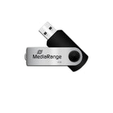 Pendrive Mediarange Mr907 4 Gb Usb Type-A / Micro-Usb 2.0 Negro, Plata