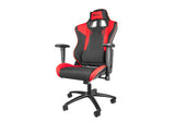 Natec Genesis Sx77 Silla Para Videojuegos De Pc Asiento Acolchado Negro, Rojo