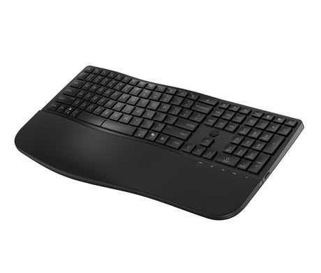 EAN 0197498231280 - HP 680 Comfort Dual-Mode Keyboard teclado Hogar RF Wireless + Bluetooth Negro imagen 8
