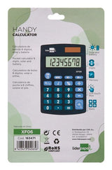 Calculadora Liderpapel Xf06 Básica Azul
